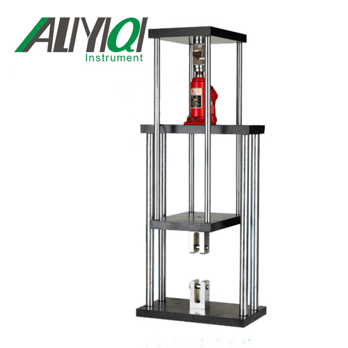 स्टेनलेस स्टील मैनुअल हाइड्रोलिक टेस्ट स्टैंड फ़्रेम