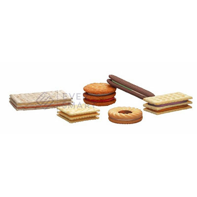 Double Lane 3+2 Sandwiching Machine With Packaging Machine Capacity: 60-1000 Kg/hr