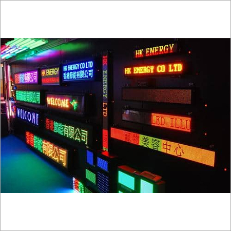 Dual Color Digital Led Display Board Application: Airport