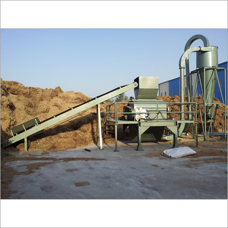 Premium Quality Biomass Grinding Plant - High-Power Electric Motor, Automatic Control System | Energy-Efficient, Robust Design, Rotary Grinding Mechanism