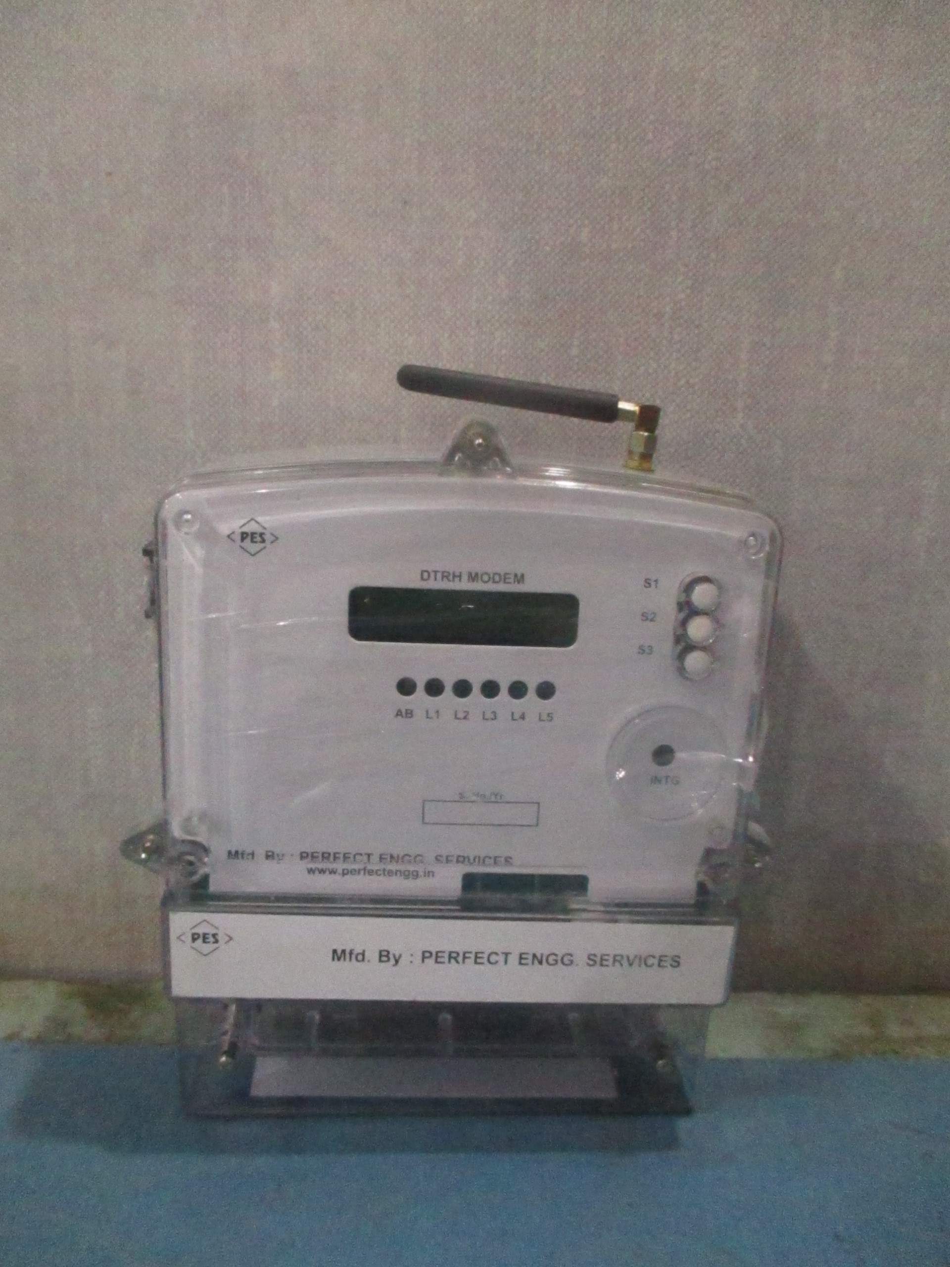 Gprs Modem - Polycarbonate, 225x175x85 Mm, 2 Kg | Three-phase Relay, Remote Monitoring, Digital Type, Is: 13779 Certified
