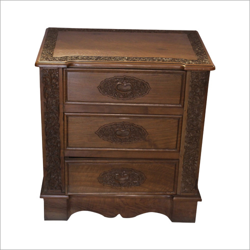 डिजाइनर लकड़ी का नक्काशीदार वाइन कैबिनेट