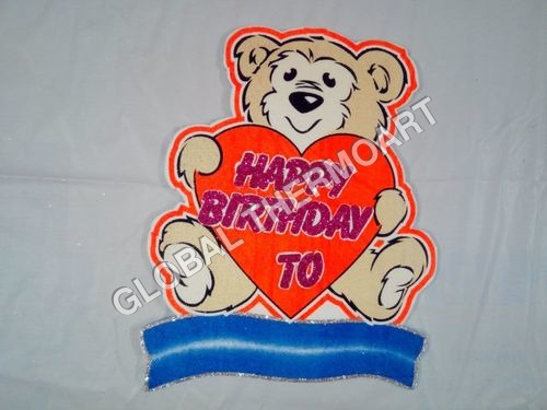Thermocol Birthday Teddy