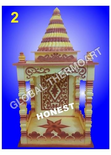 Thermocol Coloured Temple