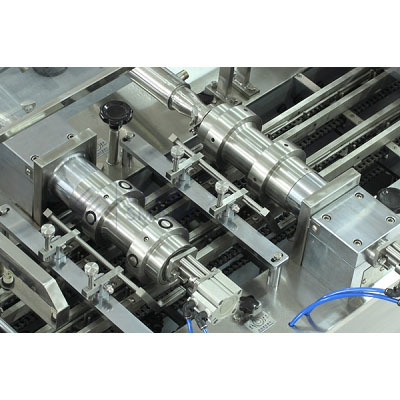 Double Color Biscuit Sandwiching Machine - Stainless Steel, 5000mm Dimensions, Silver Color | High Speed 1600 Sandwiches/min, Automatic Recovery System, Easy Maintenance