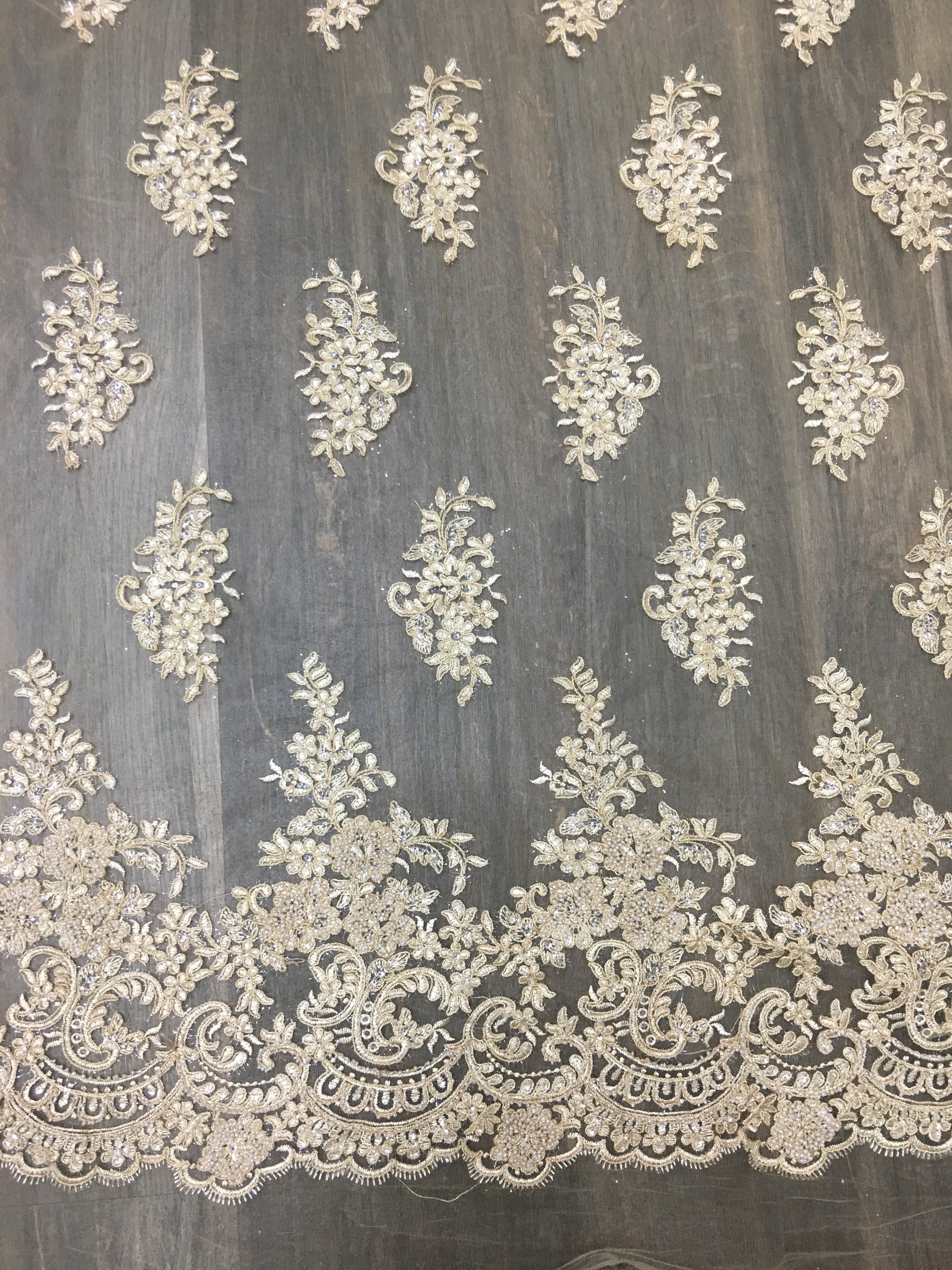 Embroidery Net Fabric