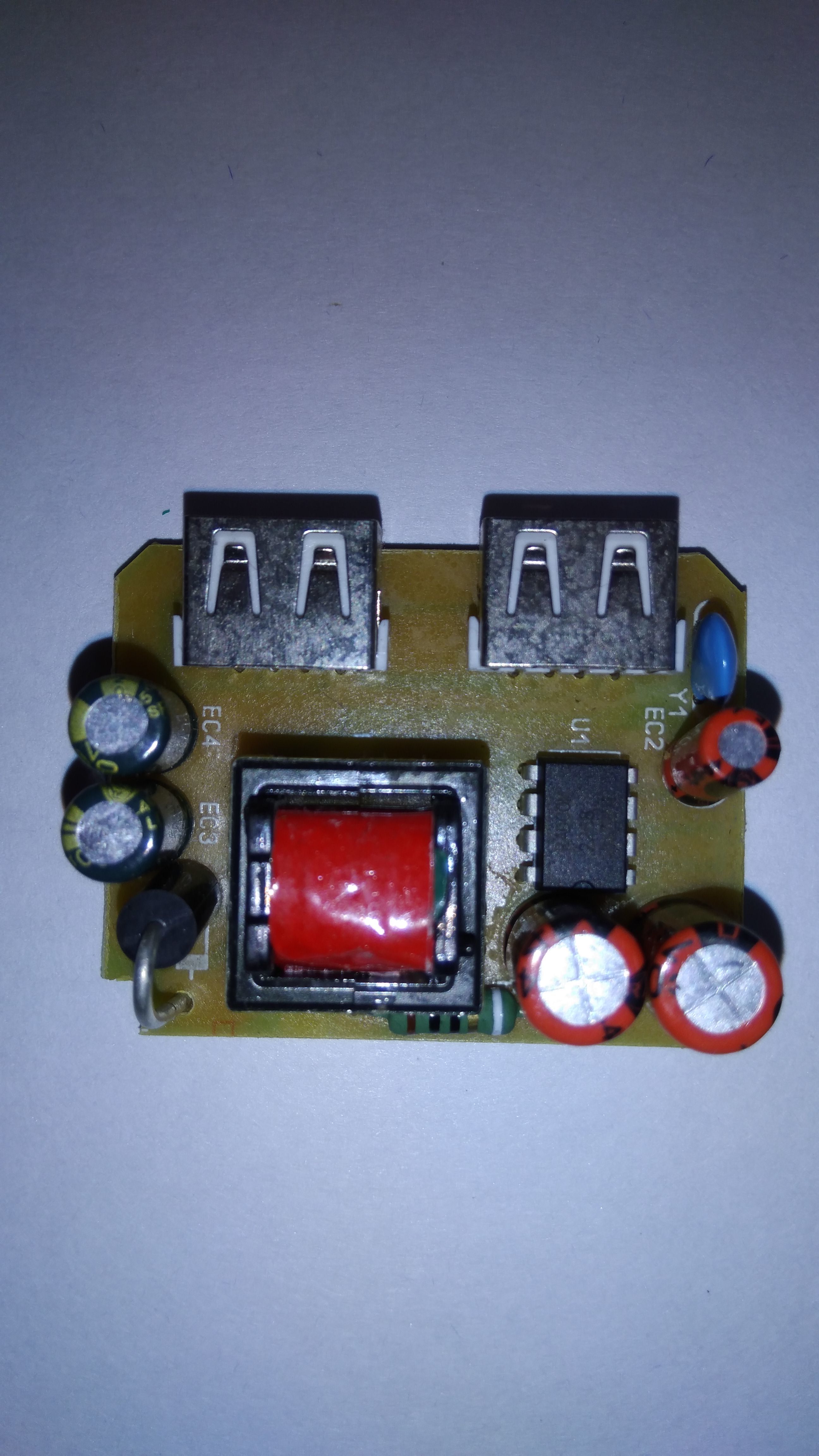 Dual Port 2.1amp Charger Circuit