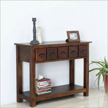 Wooden Console Table - Crafted from Premium Wood Materials | Elegant Design, Versatile Usage