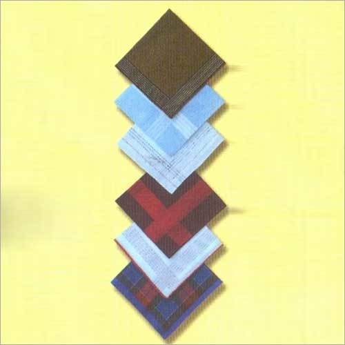 6 पीस सेट पुरुषों के रंगीन कपास के रुमाल