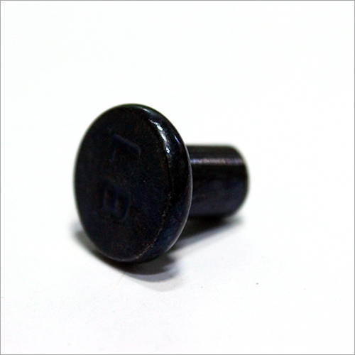 Round Head Rivet - Color: Black