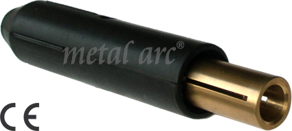 Ccm Series - Brass Cable Connector 400/600 Amps | Rugged Design, Heat & Oil Resistant Insulators, Hex Positive Locking System, Male & Female Types
