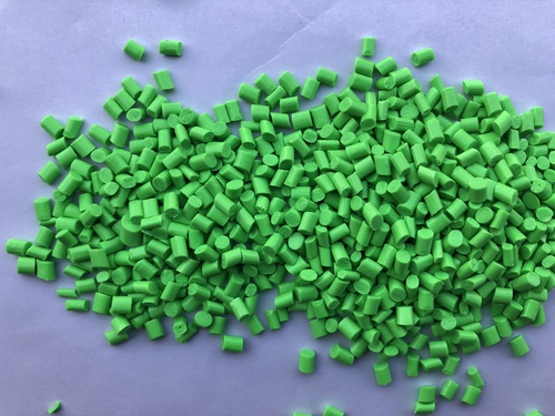Fluorescent Abs Dark Green Granules - Grade: Standard Grade