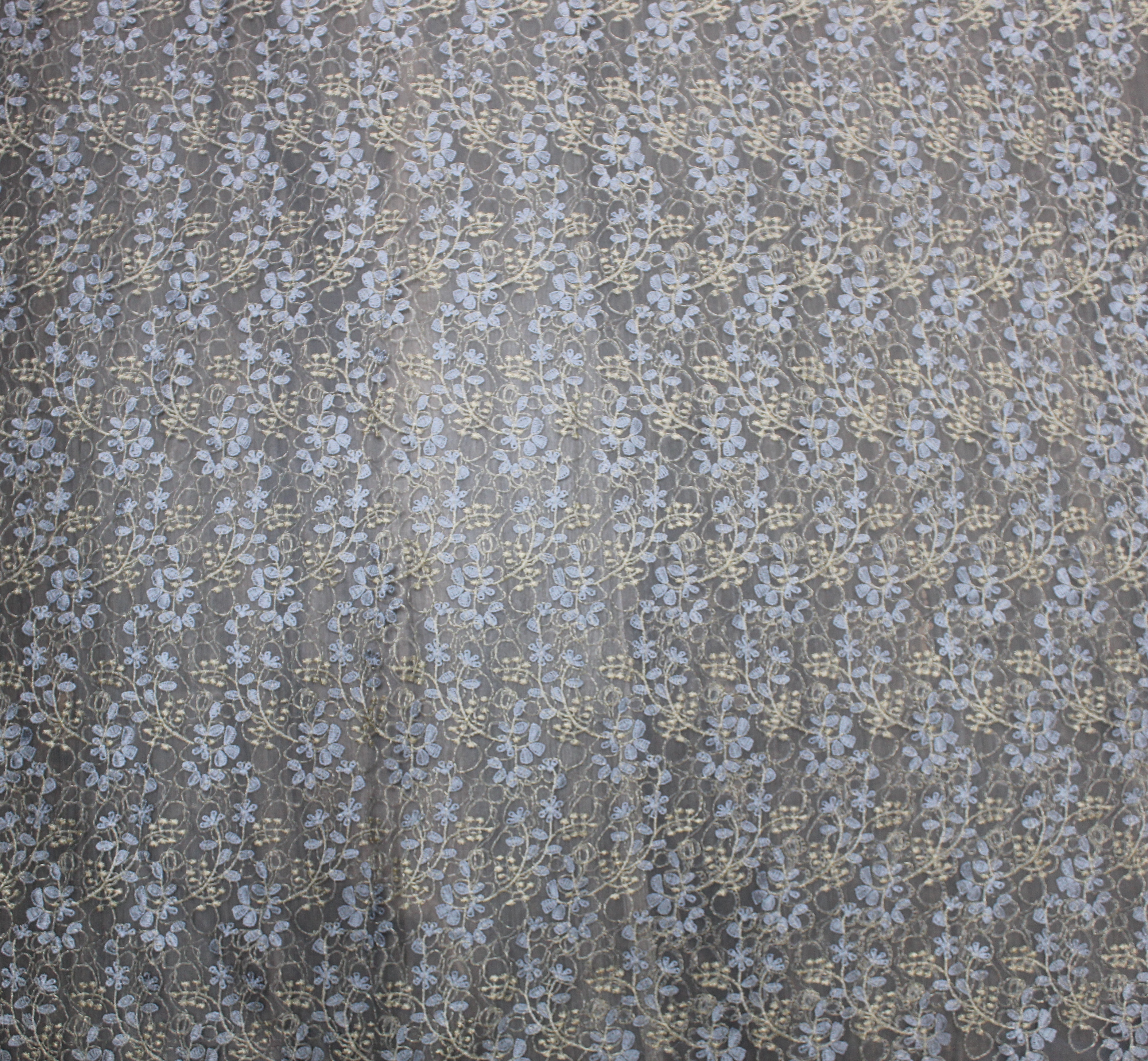 Embroidered Mesh Fabrics