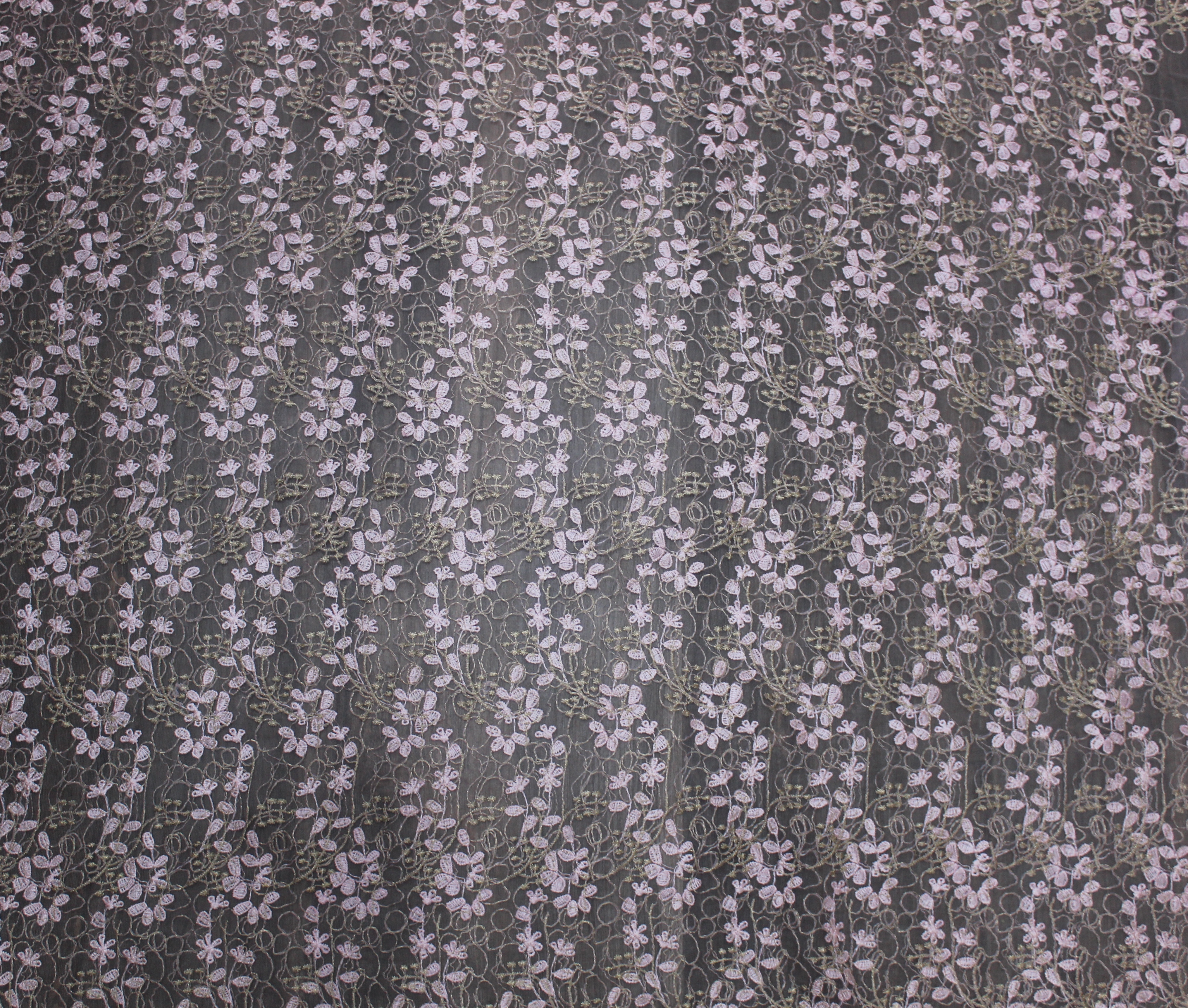 Embroidered Mesh Fabrics