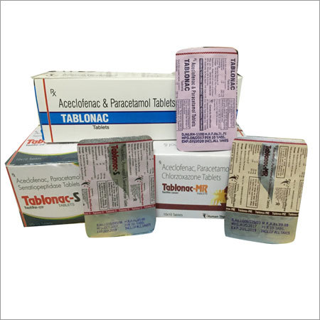 Aceclofenac Paracetamol Tablets