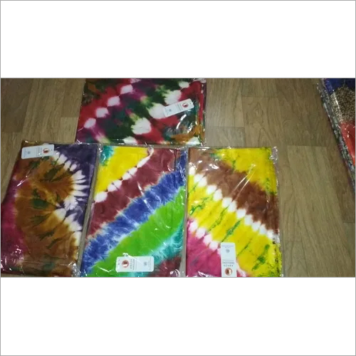 मल्टीकलर विस्कोस सैटिन टाइप एंड डाई