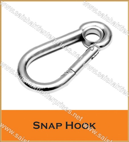 Snap Hook - Stainless Steel, Varies in Size & Load Capacity | Durable Build, Easy Attachment, Quick Release, Secure Hold, Versatile Use