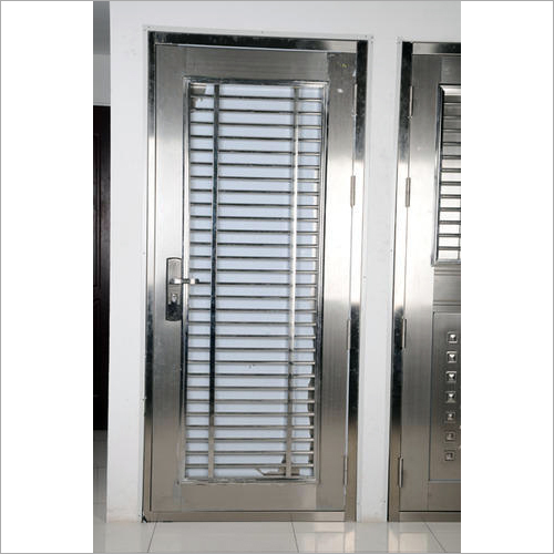 स्टेनलेस स्टील का फ्रंट डोर