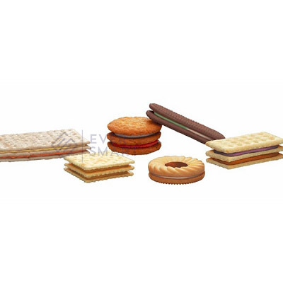 Single Lane 3+2 Biscuit Sandwiching Machine Capacity: 60-1000 Kg/hr