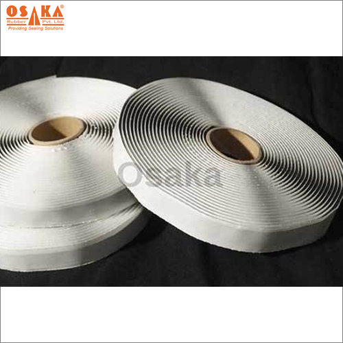 Roofing Tape RT45 - Butyl Rubber, 10 Meter Length, White Color | Single-Sided, Self-Adhesive, UV-Resistant, Versatile Binding Agent