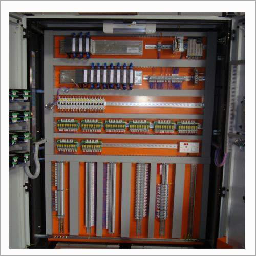 PLC Panel - Metal Base, 22mm Thickness, 50MHz Frequency | IP54 Protection, Painted Finish, 100A Maximum Output