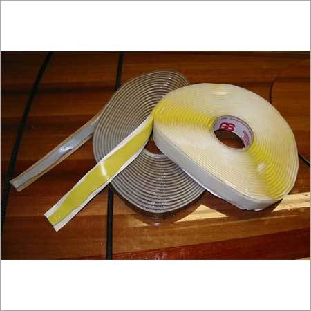 Rubber Tacky Tapes - Rubber, 10 Meter Length, 15 Millimeter Width, White Color | Single Sided, Self Adhesive, Durable for Packaging