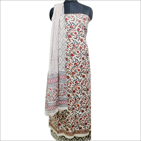 प्रिंट ड्रेस सामग्री