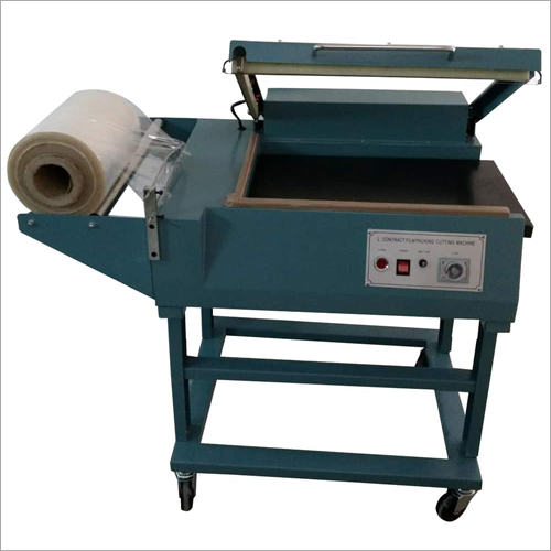 Manual L- Sealer - Mild Steel Powder Coated, 500x450mm Max Sealing Size, 300-500 Pcs/Hour Packing Speed, 1.0kW Power