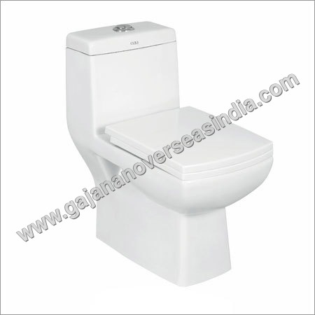 European Water Closet - Ceramic, 705x360x685 mm | One Piece Structure, Floor Mounted Design, Easy Installation and Maintenance, Modern Bidet Option
