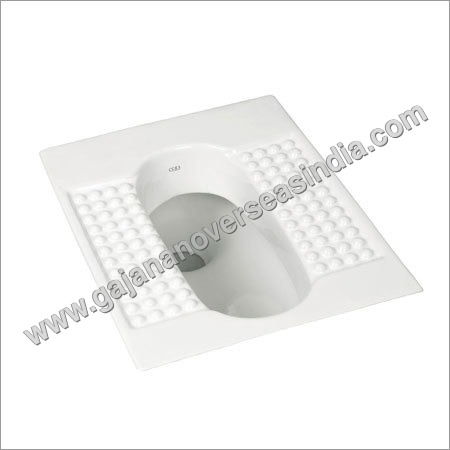 White Bathroom Squatting Pans