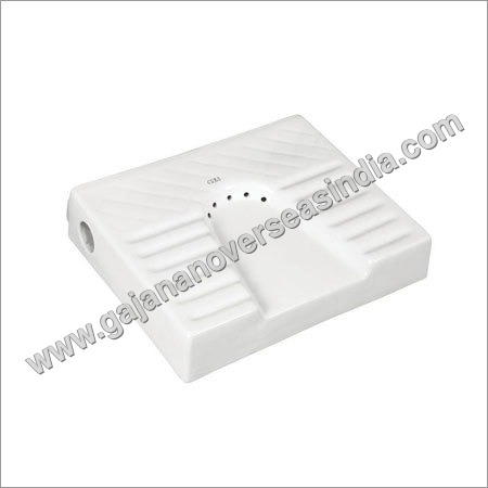 Ladies Urinal - Ceramic, Floor Mounted, Square Shape | Efficient and Economical, Low Water Usage, Adjustable Height for Easy Installation