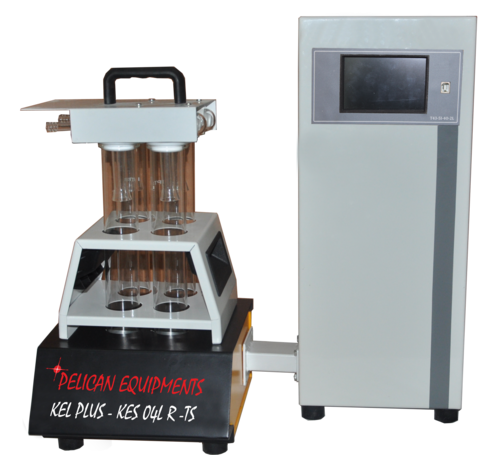 Four Place Fully Automatic Touch Screen Digestion System - Mild Steel & Glass, 220-240 Volt | Industrial & Laboratory Application