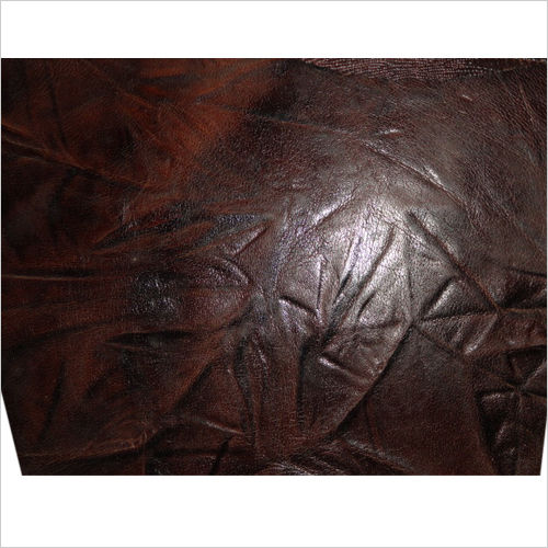 Buffalo Calf Crunch Finished Leather