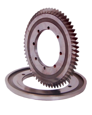 Gear Chamfering Cutters - Hard Alloy & Iron, Helical Gear Hobbing Tools For Precision Tip Chamfering 