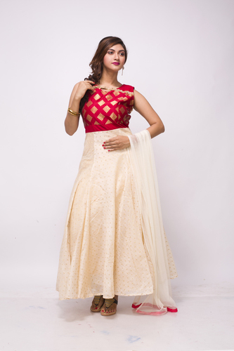 4 Colors Available Ghera Salwar Suits