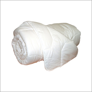 Comforter - Microfiber, Queen Size, White | Cozy Feel, Durable, Lightweight, Soft Comfort, 500 Gsm Fill Weight, Provides Warmth