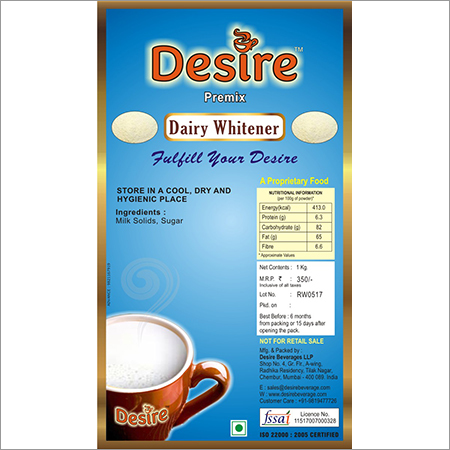 Dairy Whitener Liner Tea