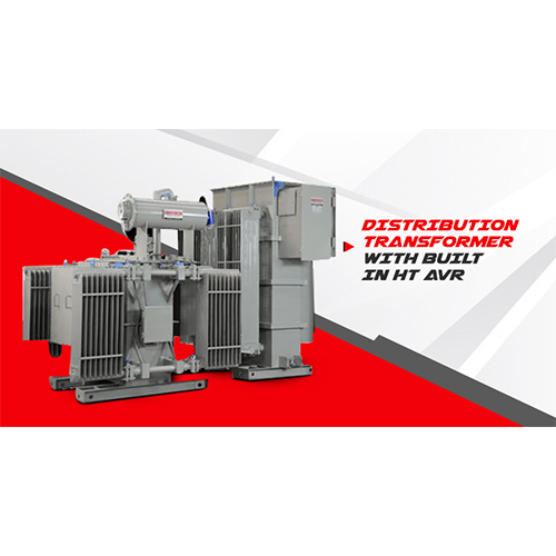 Distribution Transformer With Built In Ht Avr (Two In One) - Coil Material: Copper Core