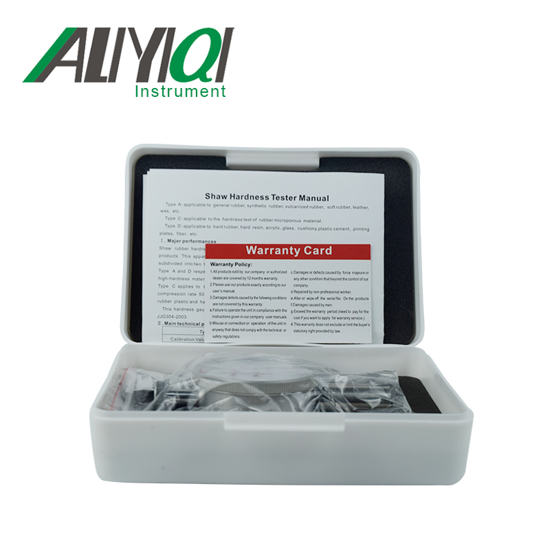 Double Needle Shore Durometer Range: 0-100hc