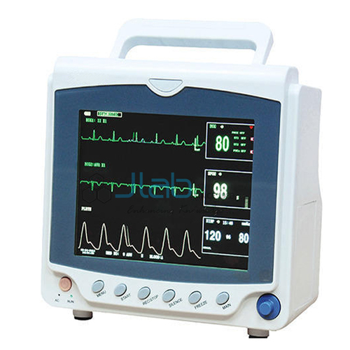 Multichannel Patient Monitoring System - 10.4 Inch Color TFT Display, Maximum 4 Waveforms | Multi-Parameter Monitoring, 72-Hour Trend Analysis, Suitable for All Patient Types
