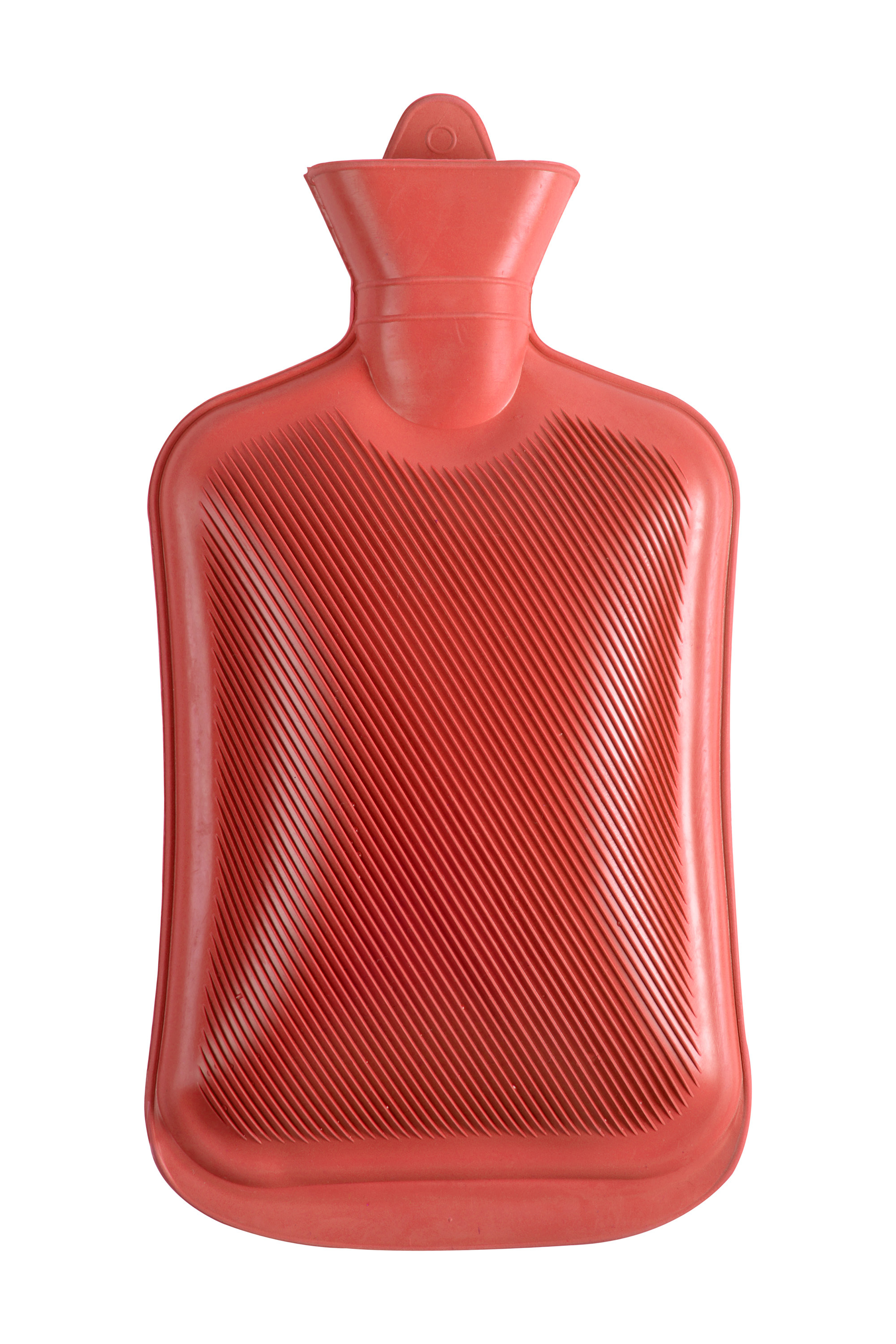 Rubber Hot Water Bag - Virgin Rubber, Ribbed Both Sides, Green | Leak Proof, Portable Heat Therapy For Joint Pain, Muscle Cramps & Stomach Aches