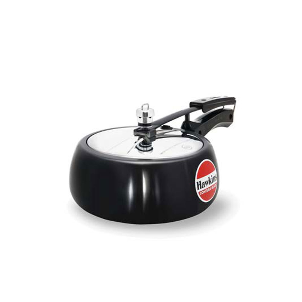 3.5 लीटर हॉकिन्स कॉन्टूरा ब्लैक प्रेशर कुकर