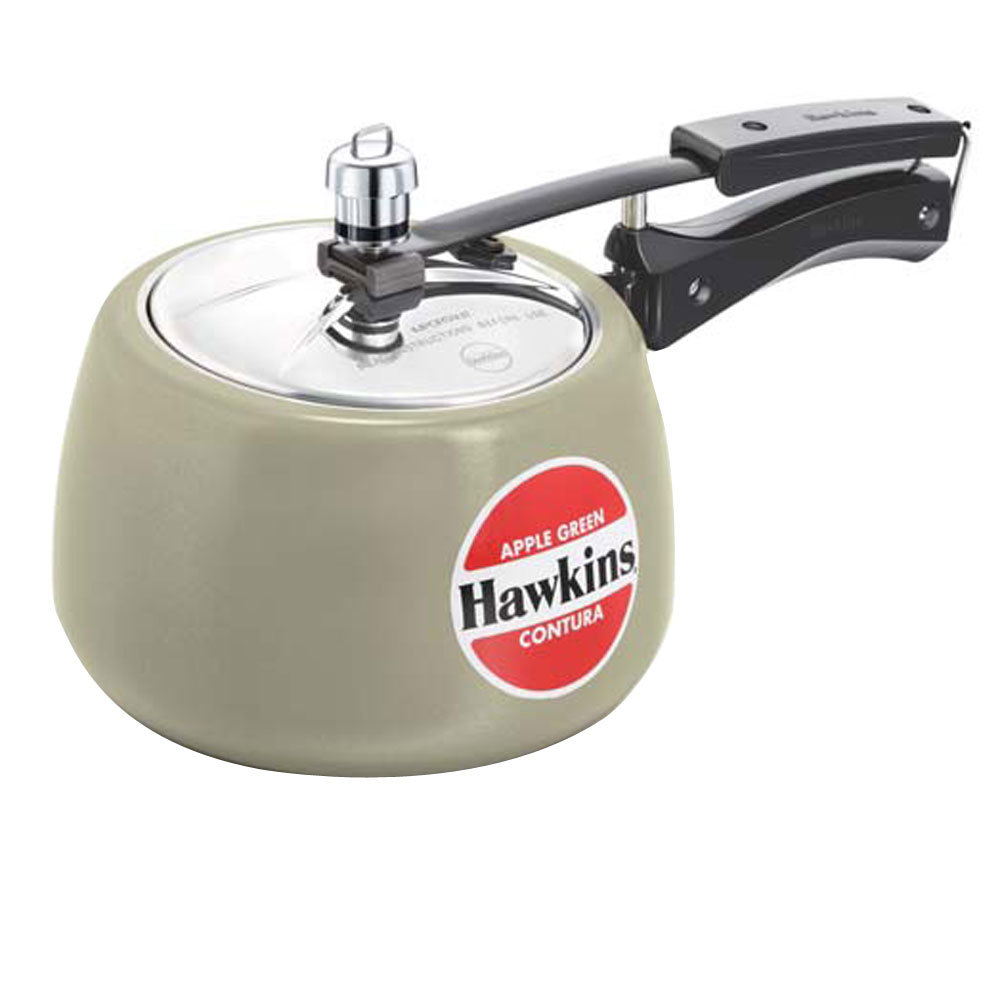 3 लीटर सिरेमिक कोटेड हॉकिन्स कॉन्टुरा प्रेशर कुकर