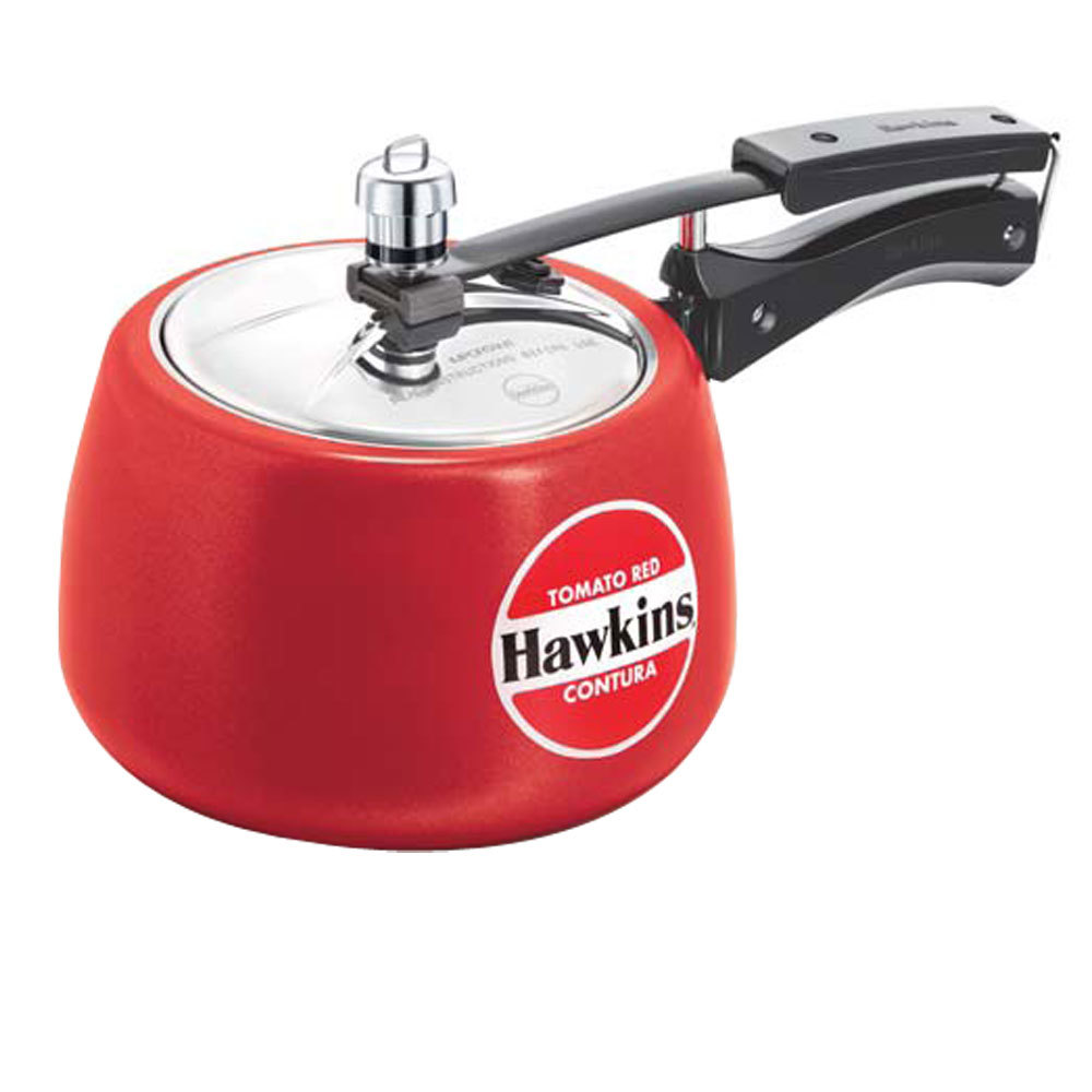 3 लीटर सिरेमिक कोटेड हॉकिन्स कॉन्टुरा प्रेशर कुकर