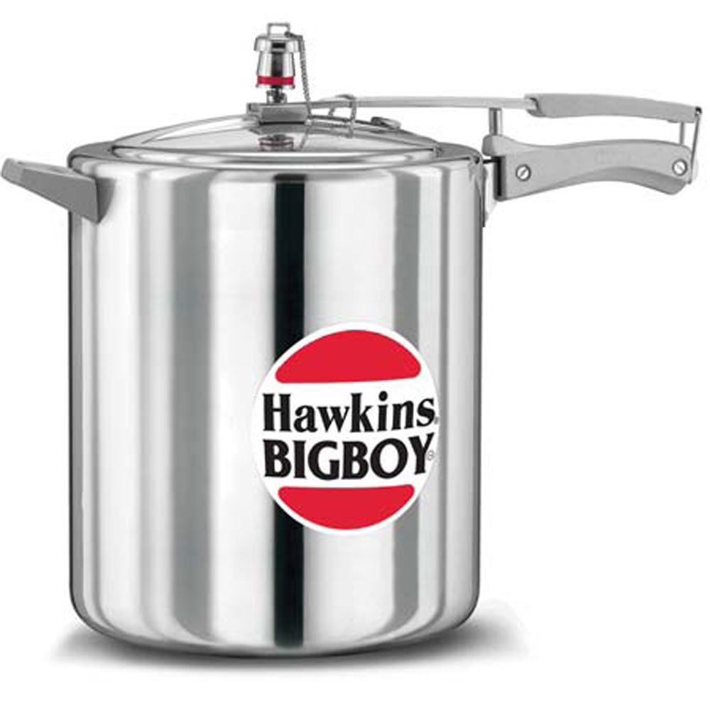 14 लीटर हॉकिन्स बिगबॉय प्रेशर कुकर बॉडी की मोटाई: 4.06 मिलीमीटर (मिमी)