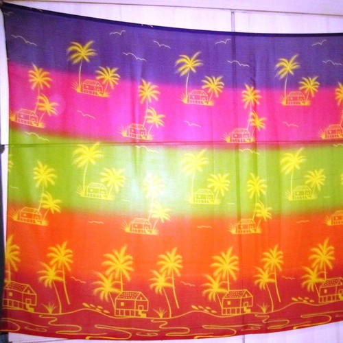 Beachwear Printed Pareos - Rayon, 100x180 cm | Breathable, Quick Dry, Custom Sizes, Designs Welcomed, Perfect for Beachwear and Promotions