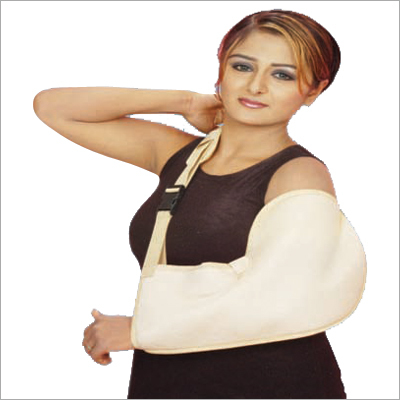 Pouch Arm Sling - Cotton Material, Sizes Small to Extra Large | Comfortable Support for Arm, Adjustable Belt for Secure Fitting