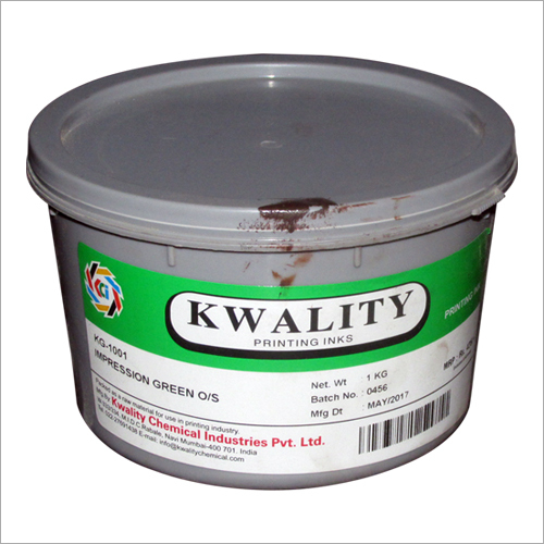 ग्रीन प्रिंटिंग इंक