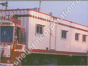 Portable Bunk House - Steel, Variable Dimensions | Weatherproof, Low Maintenance, Easy Assembly, Durable Structure, Versatile Use, Multiple Doors & Windows