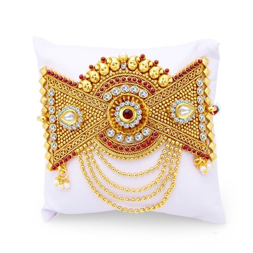 महिलाओं के लिए ग्लैमरस गोल्ड प्लेटेड बाजूबंद फ़्री साइज़